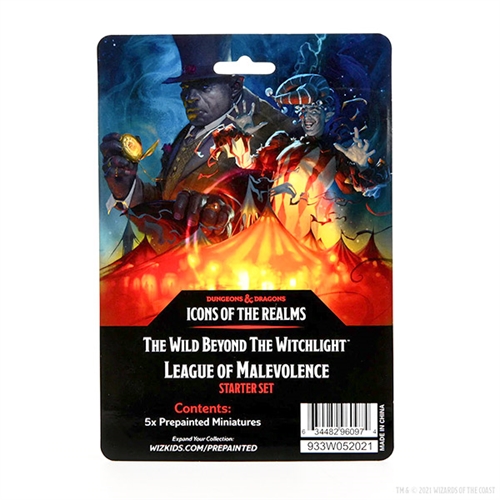 DnD - League of Malevolence Starter Set - The Wild Beyond the Witchlight - Icons of the Realms Premium DnD Figure